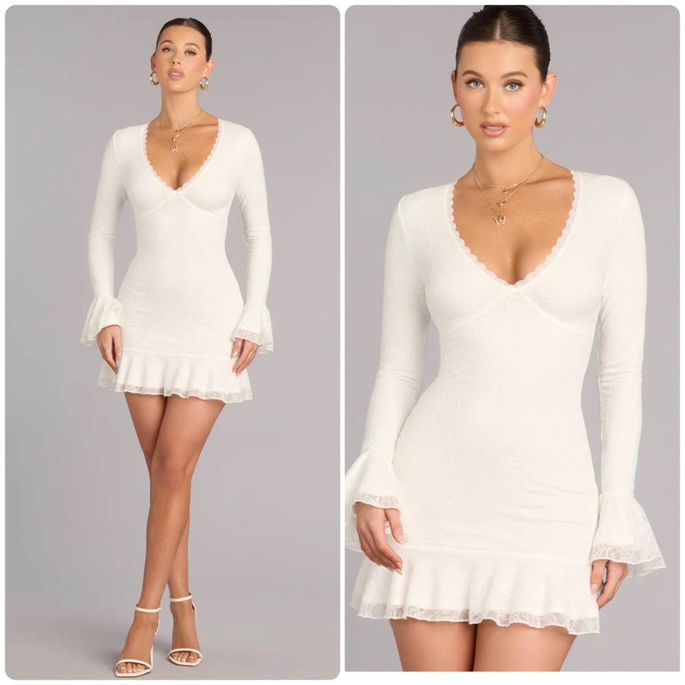 Lace Mini Dress